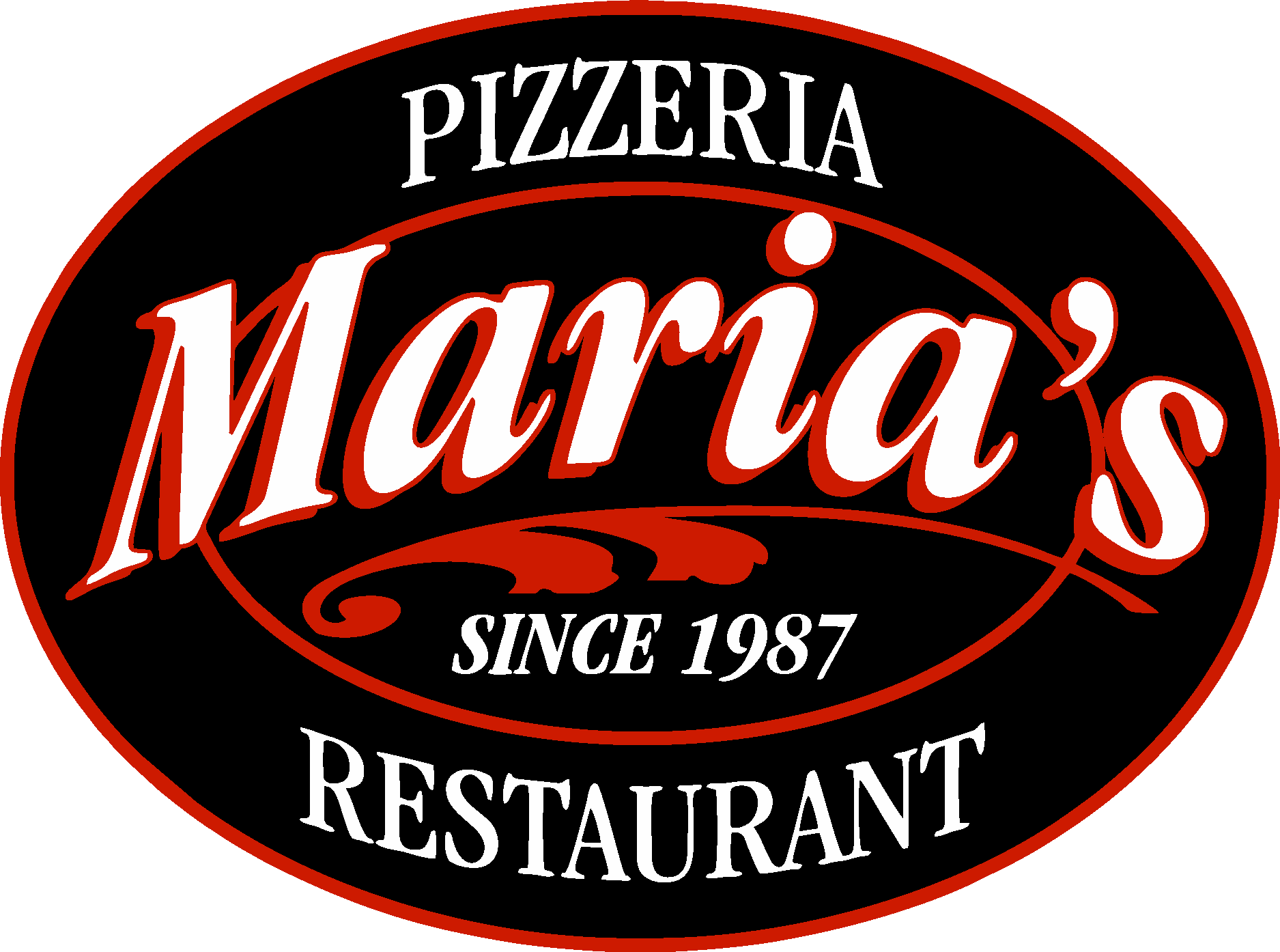 Maria's Pizzeria Logo Vector Logo